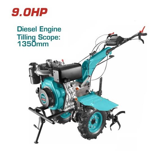 MOTOCULTEUR DIÉSEL 9HP DC13501